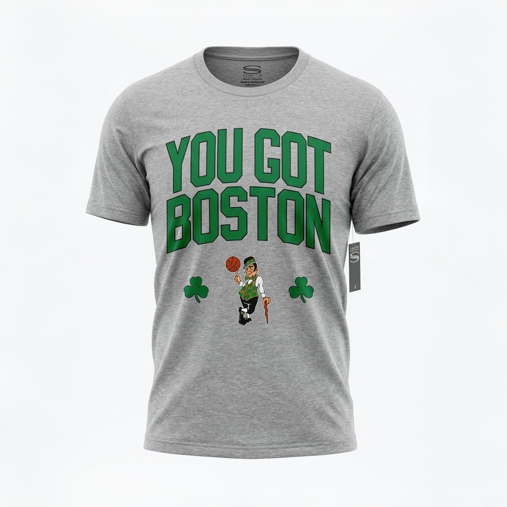 Stadium Essentials Boston Celtics 18 Banners You Got Boston T-Shirt Mens Large